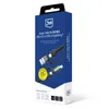 Kabel 3mk Hyper Cable N-SERIES 2 in 2 USB-A / USB-C i USB-C / Lightning 1.2m QC 3.0 9V/2A 60W - czarny
